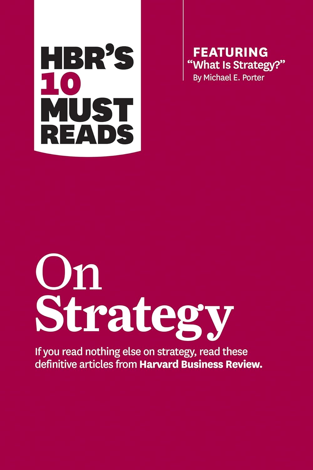 HBR's 10 Must Reads on Strategy - ReadMoreDXB