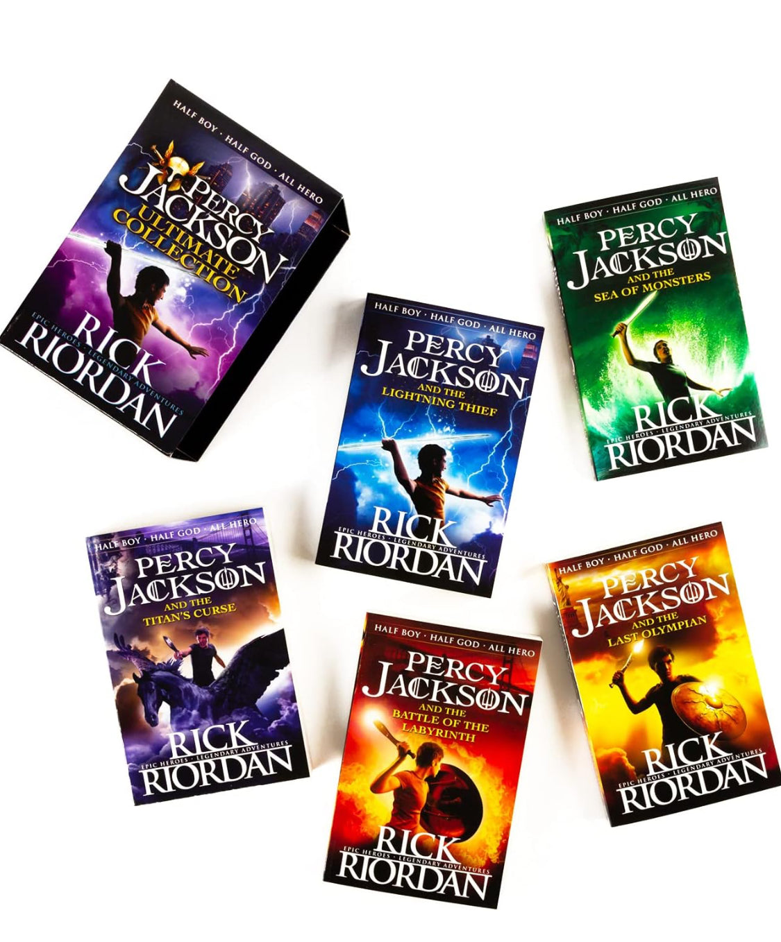 Percy Jackson Collection 5 Books - ReadMoreDXB
