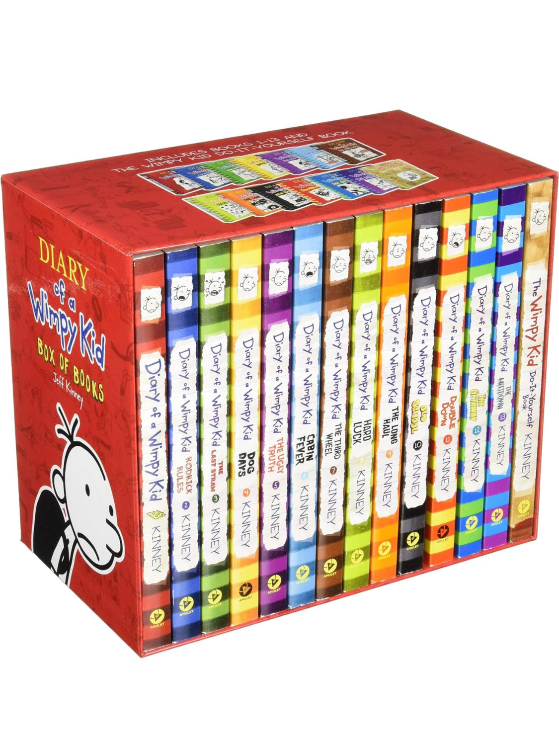 Diary Of A Wimpy Kid Book set(14 Books) - ReadMoreDXB