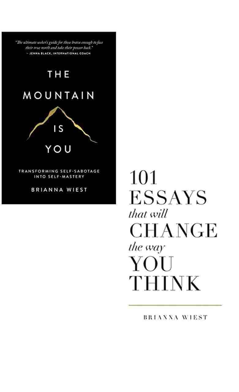 TheMountain is You + 101 Essays That Will Change The Way You Think (Paperback) - ReadMoreDXB