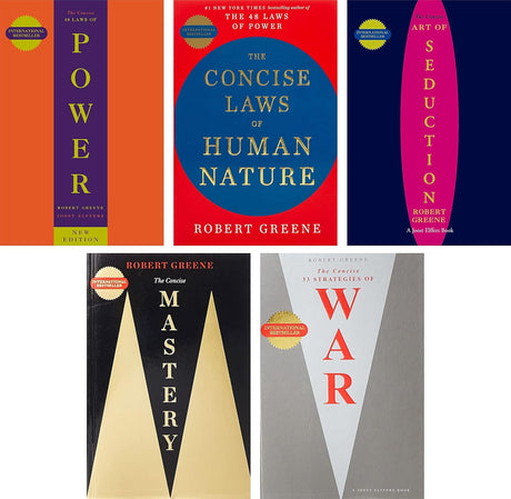 Robert Greene 5 Books Collection Set - ReadMoreDXB