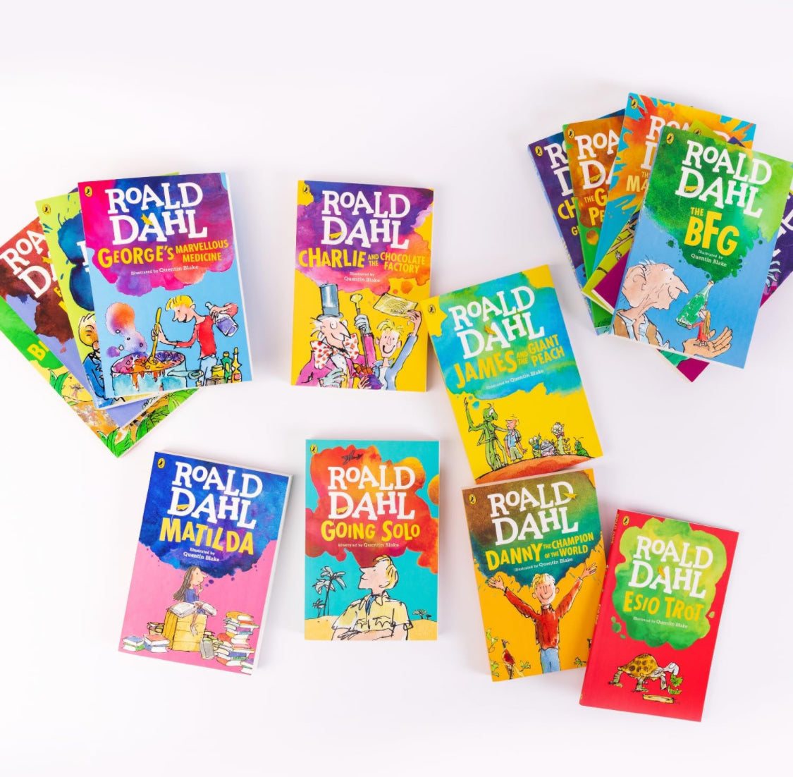 Roald Dahl Collection Set of 15 Books by Roald Dahl - ReadMoreDXB