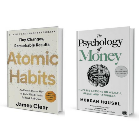 Atomic Habits + Psychology of Money Combo - ReadMoreDXB