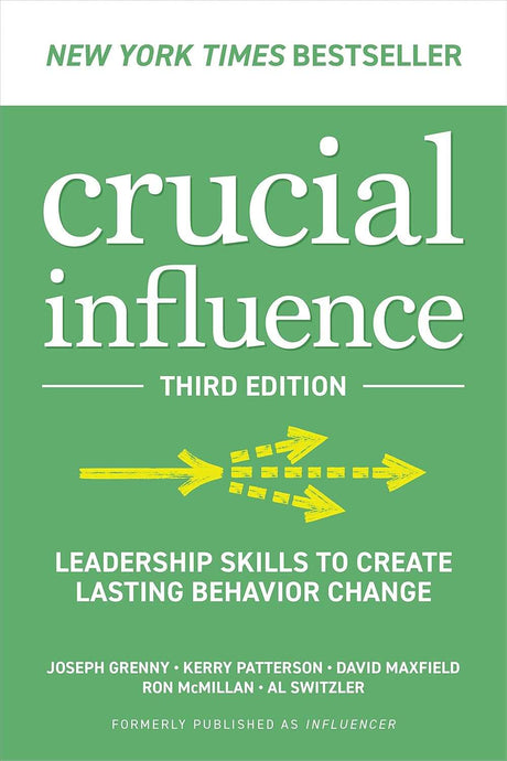 Crucial Influence by Joseph Grenny (paperback) - ReadMoreDXB