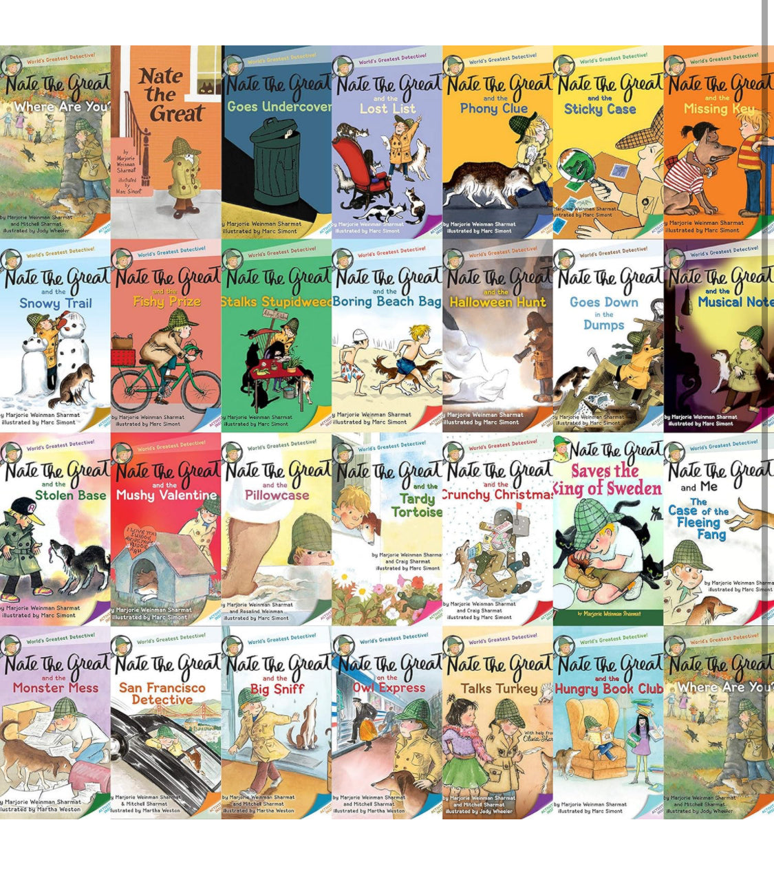 Nate the Great Complete Box Set 27 Book Paperback Collection - ReadMoreDXB
