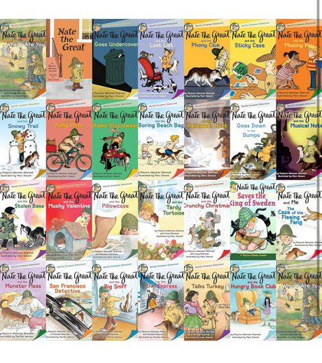 Nate the Great Complete Box Set 27 Book Paperback Collection - ReadMoreDXB