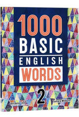 4 Books/Set 1000 BASICs English Words Level 1-4 Primary School Common English Words Dictionary Book