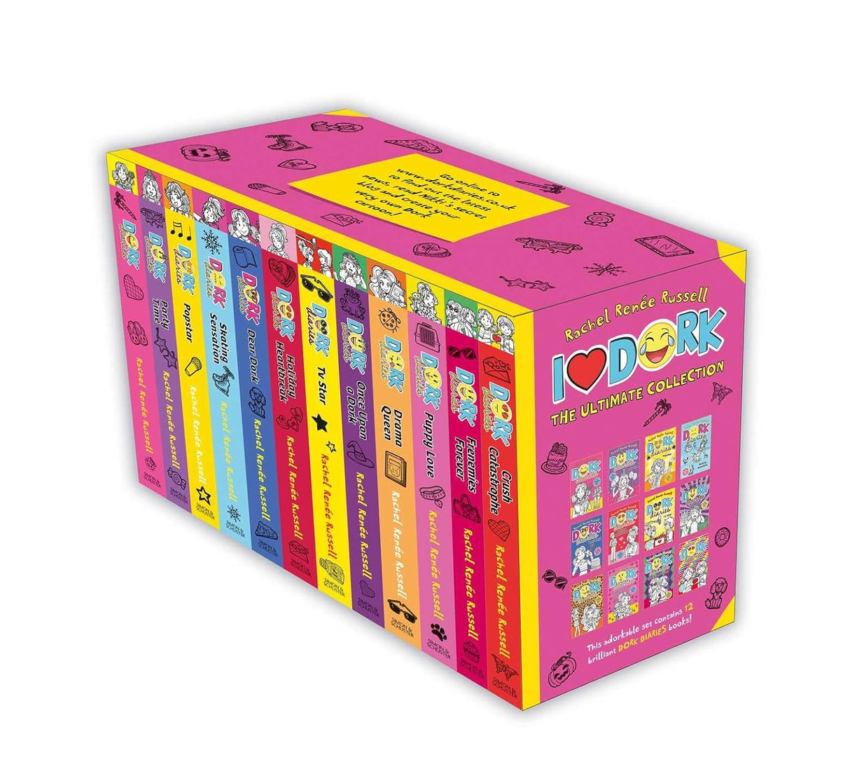 I Love Dork Box set 01-12 by Rachel Renee Russell - ReadMoreDXB
