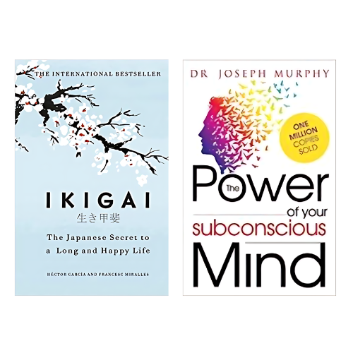 Ikigai + The Power Of Your Subconscious Mind Combo - ReadMoreDXB
