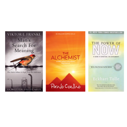 Man's Search For Meaning + The Alchemist + The Power Of Now Combo - ReadMoreDXB