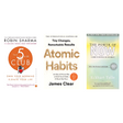 The 5 am Club + Atomic Habits + The Power Of Now Combo - ReadMoreDXB
