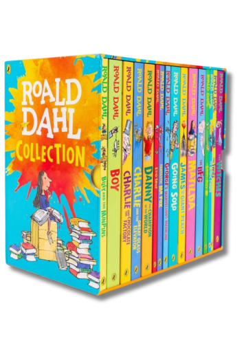 Roald Dahl Collection Set of 15 Books by Roald Dahl - ReadMoreDXB