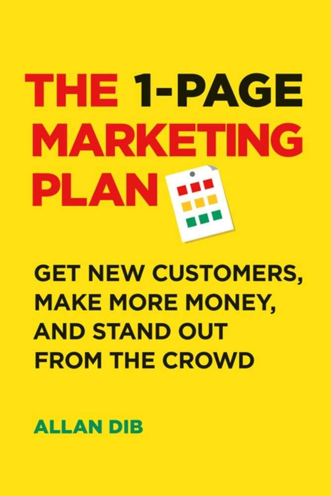 The 1-Page Marketing Plan by Allan Dib (paperback) - ReadMoreDXB