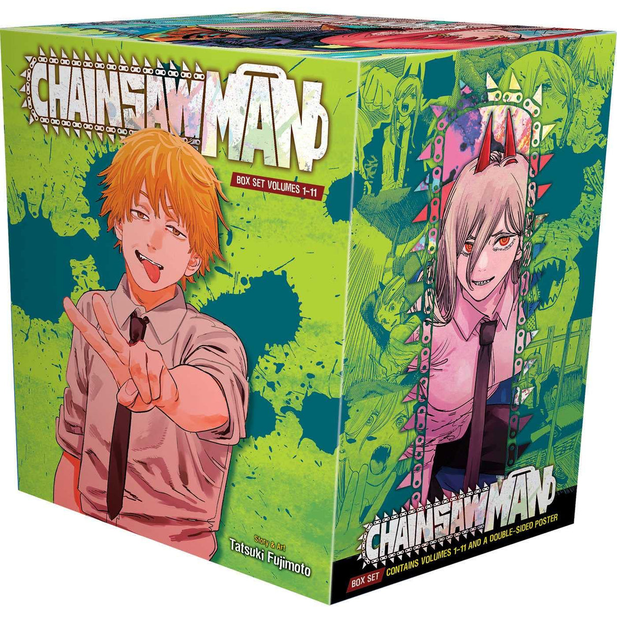 Chainsaw Man Box Set: Includes volumes 1-11 - ReadMoreDXB