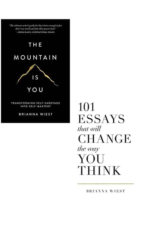 TheMountain is You + 101 Essays That Will Change The Way You Think (Paperback) - ReadMoreDXB