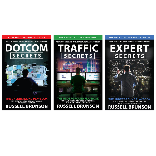 Dotcom Secrets + Traffic Secrets + Expert secrets Combo - ReadMoreDXB